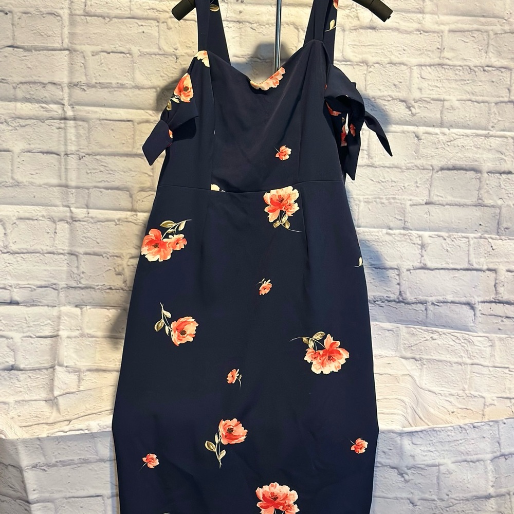 Floral Navy Dress